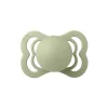 2 бр. Силиконови Биберони BIBS Supreme, Ivory/Sage, 6-18 месеца