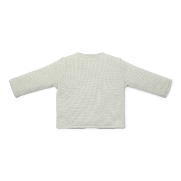 Бебешка Двустранна Жилетка Пике Soft Green
