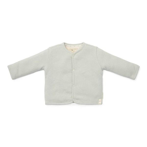 Бебешка Двустранна Жилетка Пике Soft Green