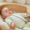 Бебешка Двустранна Жилетка Пике Soft Green