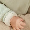Бебешка Двустранна Жилетка Пике Soft Green