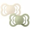 2 бр. Биберони BIBS Supreme, Каучук, Ivory/Sage, 0-6 месеца
