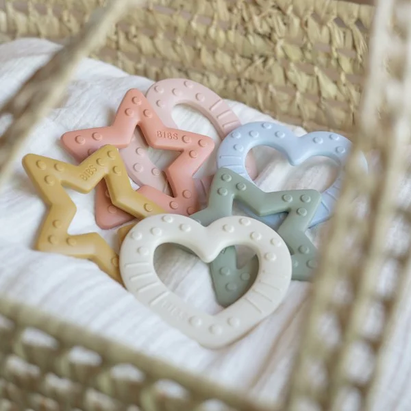 Бебешка Гризалка Звездичка Ivory BIBS 