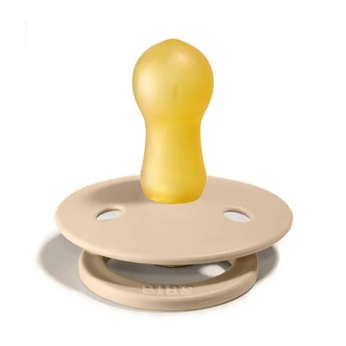 2 бр. Биберони BIBS COLOUR, Vanilla/Blush, 0-6 месеца