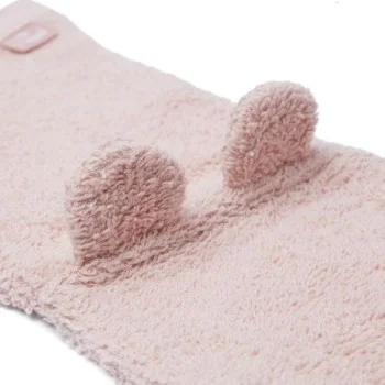 Хавлиена Ръкавичка с Ушички Pale Pink