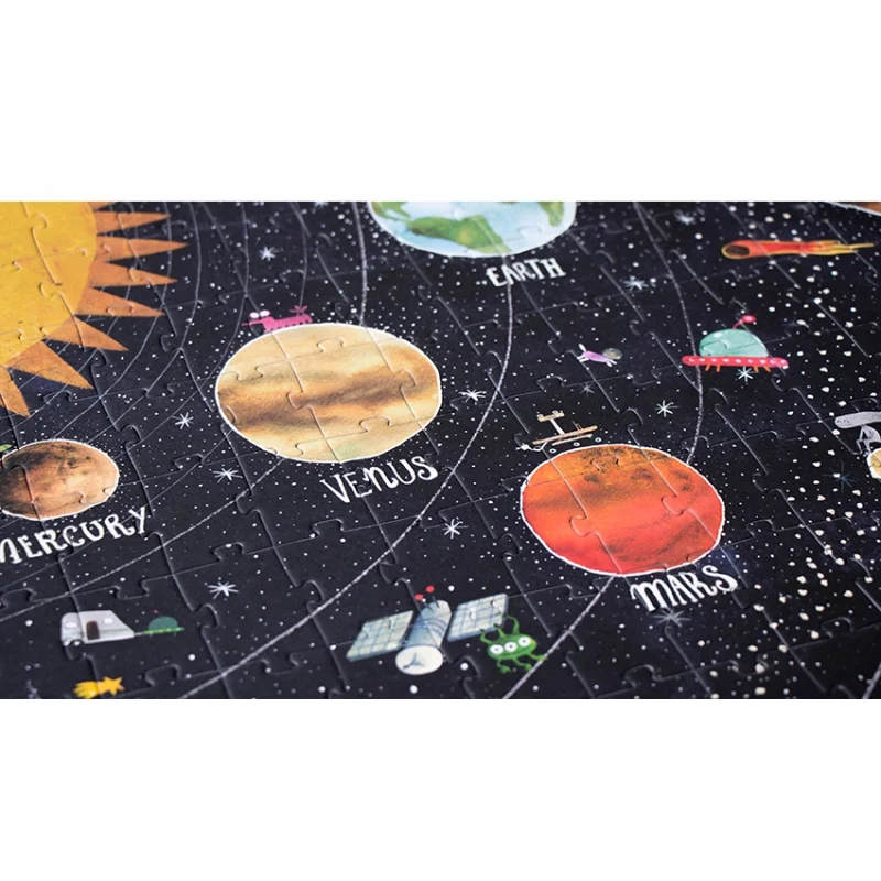 Голям Светещ Пъзел - DISCOVER THE PLANETS