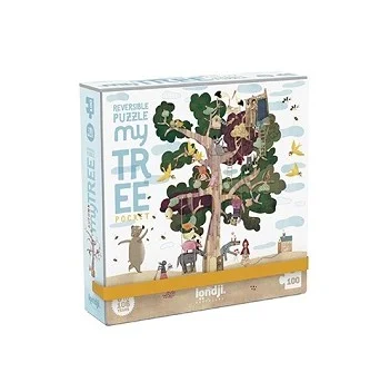 Двустранен Джобен Пъзел My Tree 100 части