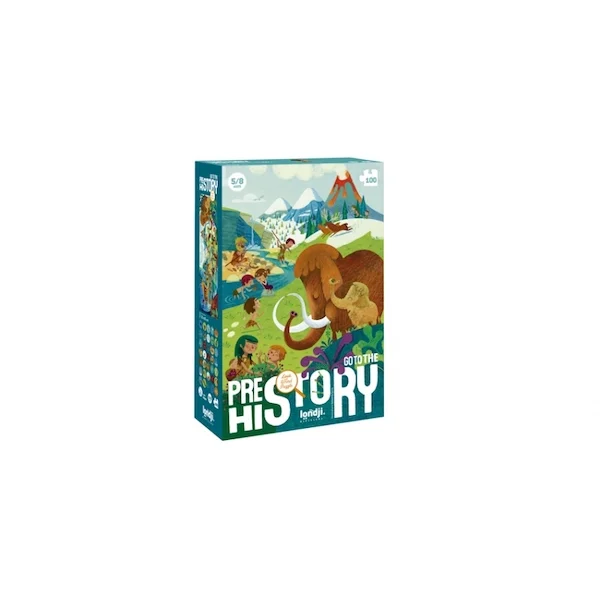 Пъзел Игра GO TO THE PREHISTORY PUZZLE