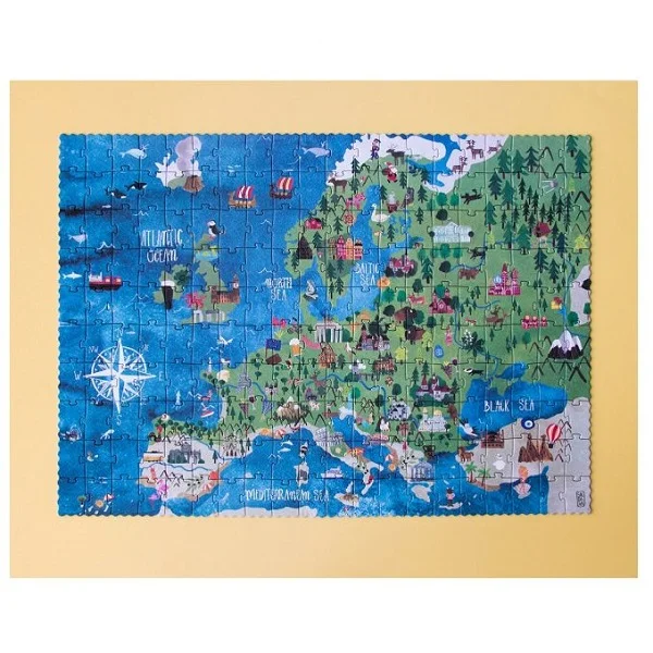 Голям Пъзел Игра -  DISCOVER EUROPE