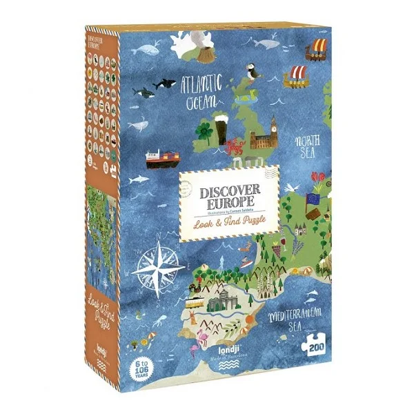 Голям Пъзел Игра -  DISCOVER EUROPE