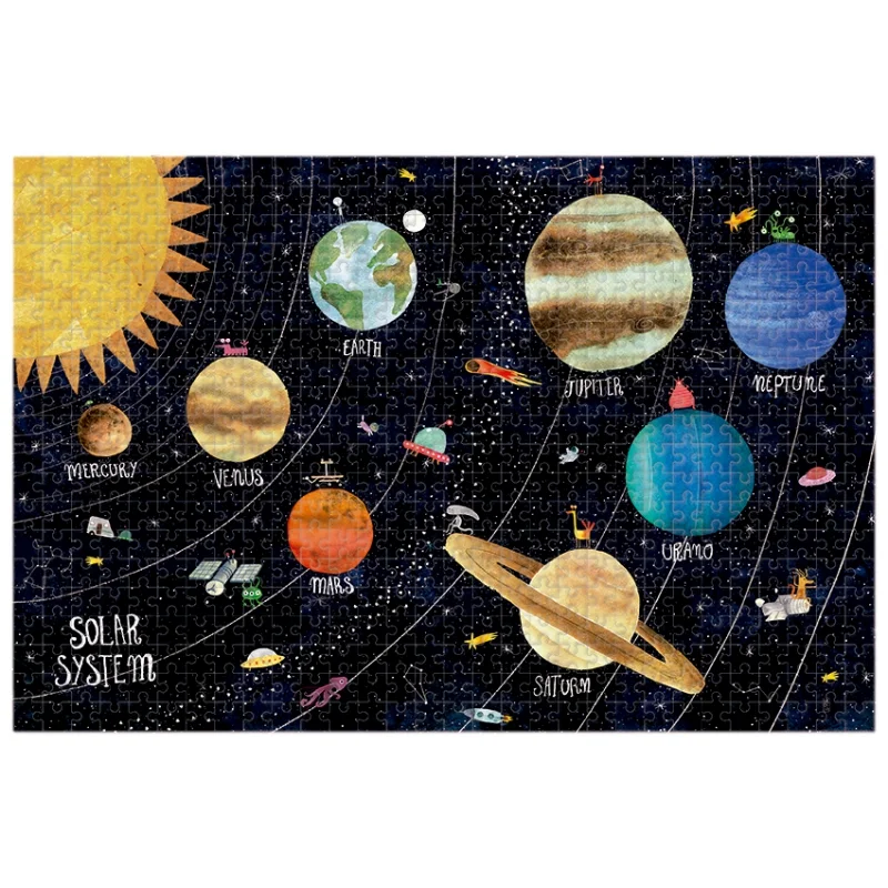 Микро Пъзел PLANETS 600 части