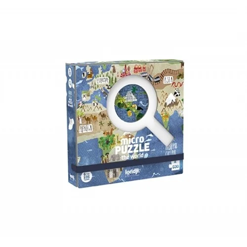 Микро Пъзел WORLD 600 части