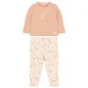 Бебешка Пижама от Две Части Safari Flamingo Deep Pink