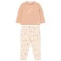 Бебешка Пижама от Две Части Safari Flamingo Deep Pink