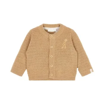 Бебешка Плетена Жилетка Safari Friends Soft Tan