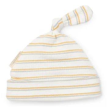 Бебешка Шапка с Пискюлче Multi Stripe