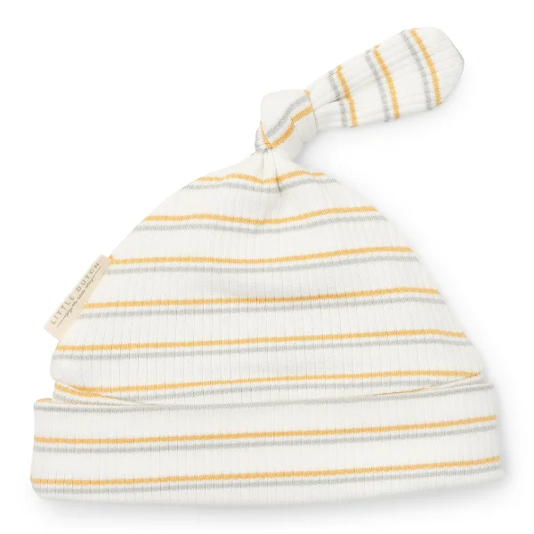 Бебешка Шапка с Пискюлче Multi Stripe