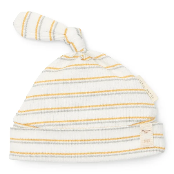 Бебешка Шапка с Пискюлче Multi Stripe