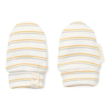 Бебешки Ръкавички за Новородено Multi Stripe