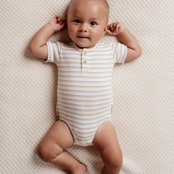 Бебешко Боди с Къс Ръкав Multi stripe