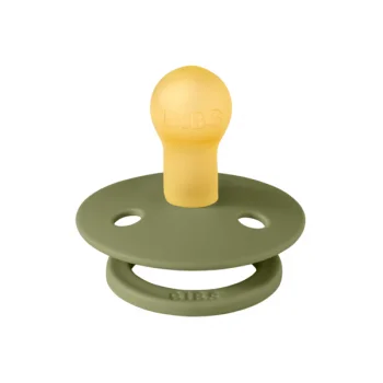 Биберон BIBS COLOUR, Olive, 0-6 месеца