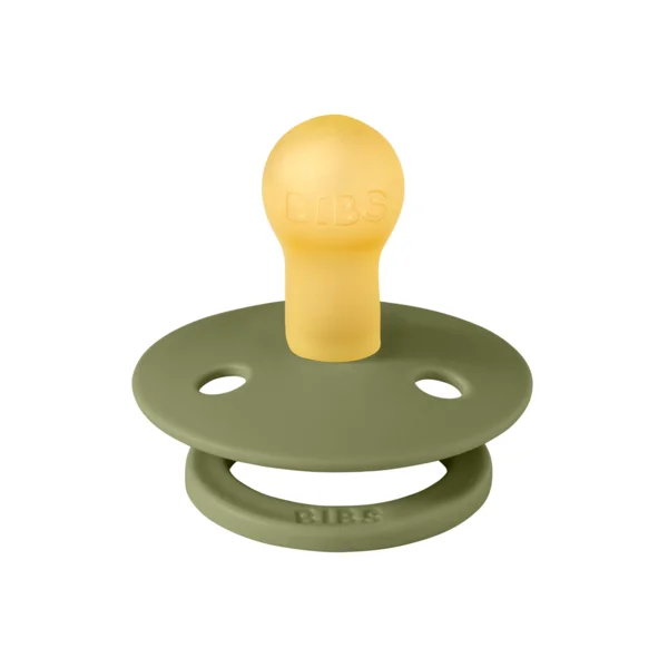 Биберон BIBS COLOUR, Olive, 0-6 месеца