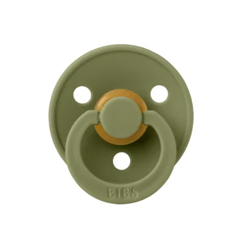 Биберон BIBS COLOUR, Olive, 6-18 месеца