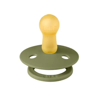 Биберон BIBS COLOUR, Olive, 6-18 месеца
