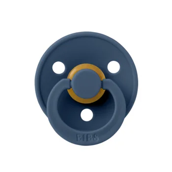 Биберон BIBS COLOUR, Steel Blue, 6-18 месеца       