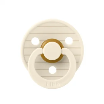 Биберон BIBS Studio COLOUR Pin, Ivory Vanilla, 0-6 месеца