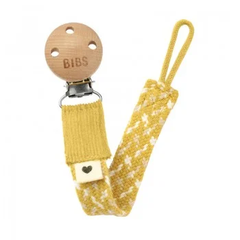 BIBS Клипс за залъгалка Mustard/Ivory/Vanilla