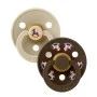 2 бр. Биберони BIBS COLOUR Holiday Horse Vanilla/Mocha, 0-6 месеца