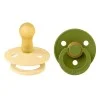 2 бр. Биберони BIBS COLOUR Pale Butter/Wasabi 0-6  месеца