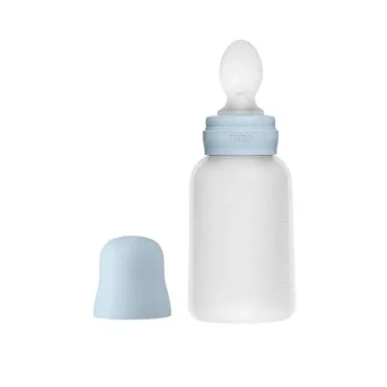BIBS Лъжичка с Дозатор за Бебешка Храна  Baby Blue