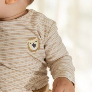 Блуза с Дълъг Ръкав Little Safari Stripe