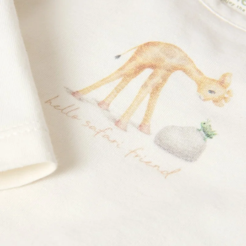 Блуза с Дълъг Ръкав Safari Friends Cream