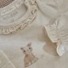 Боди с Дълъг Ръкав Safari Friends Vanilla Melange