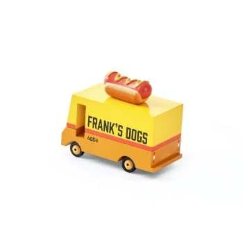 Дървена Количка Hot Dog Van