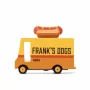Дървена Количка Hot Dog Van