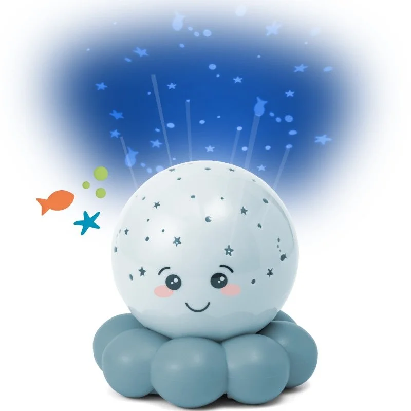 Нощна Лампа  Twinkles To Go Octo - Pastel Blue