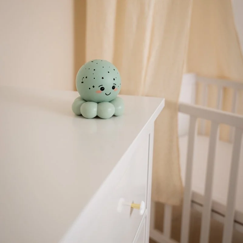 Нощна Лампа Twinkles To Go Octo™ - Pastel Green