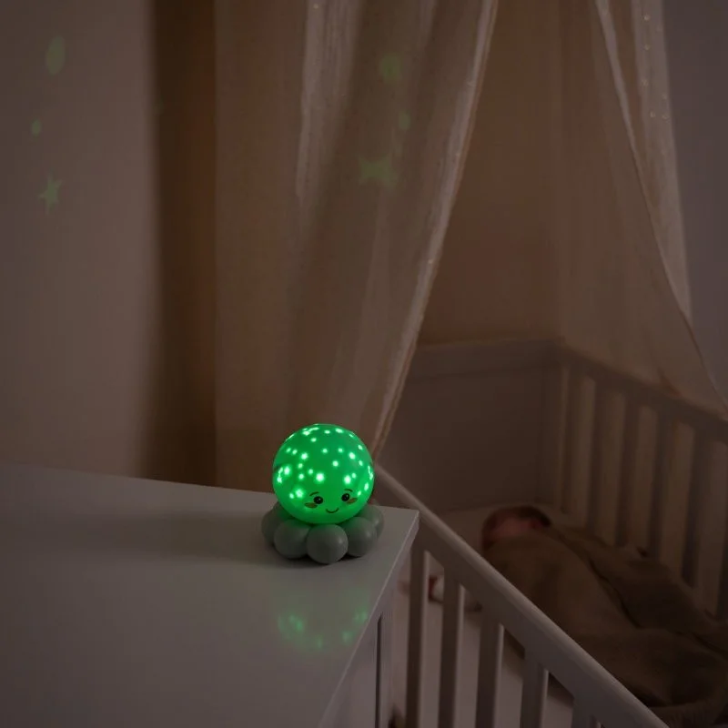 Нощна Лампа Twinkles To Go Octo™ - Pastel Green