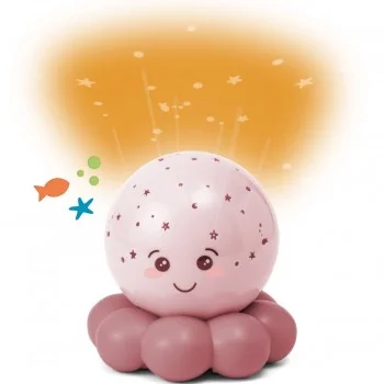 Нощна Лампа Twinkles To Go Octo™ - Pastel Pink