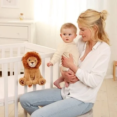 Играчка с Успокояващи Звуци и Сензор за Плач Louis Lion™ Smart Sensor