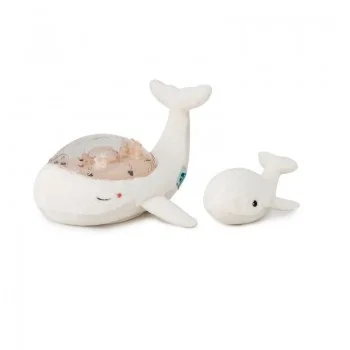 Успокояваща Играчка за Бебе с Мелодии и Подводни Прожекции  Tranquil Whale™Family - White
