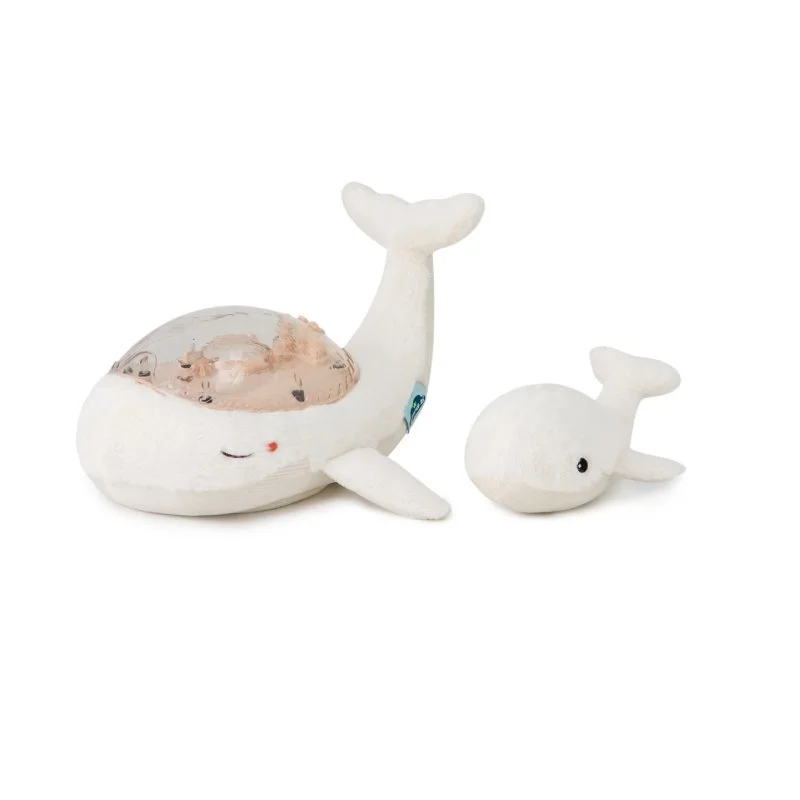 Успокояваща Играчка за Бебе с Мелодии и Подводни Прожекции  Tranquil Whale™Family - White