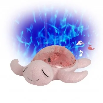 Успокояваща Играчка за Бебе с Мелодии и Подводни Прожекции Tranquil Turtle™ - Rose