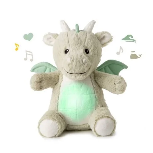 Успокояваща Играчка за Бебе с Мелодии и Мека Светлина LoveLight™ - Drake the Dragon