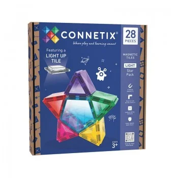 Магнитен Конструктор Light Star Pack - 28 части Connetix