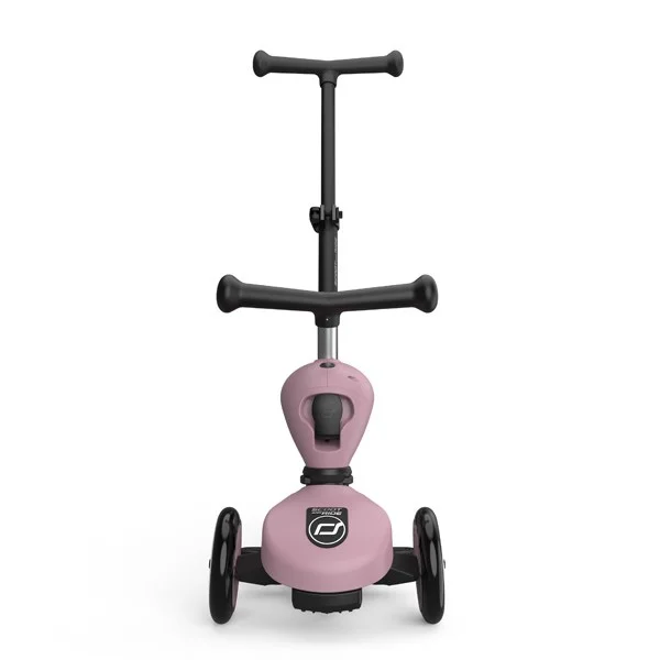 Детска Тротинетка с Дръжка за Бутане Scoot & Ride, Push and Go Wildberry
